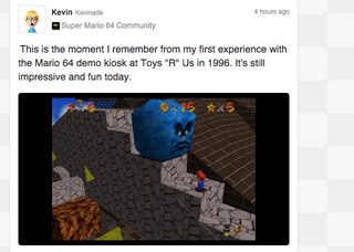 Illustration for article titled Miiverse Reacts To Super Mario 64 On Wii U